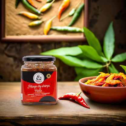 Natural Mango Dried Shrimp Pickle 200g