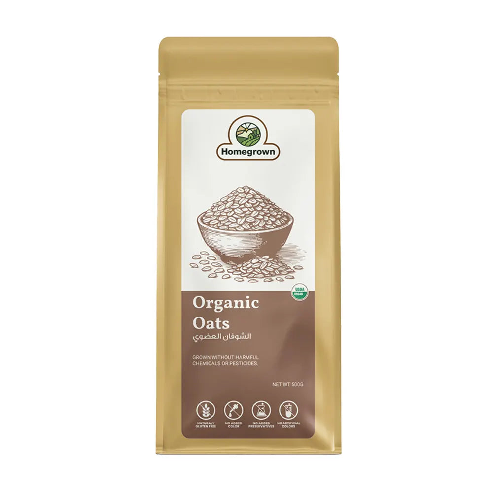 Homegrown Organic Oats 500g