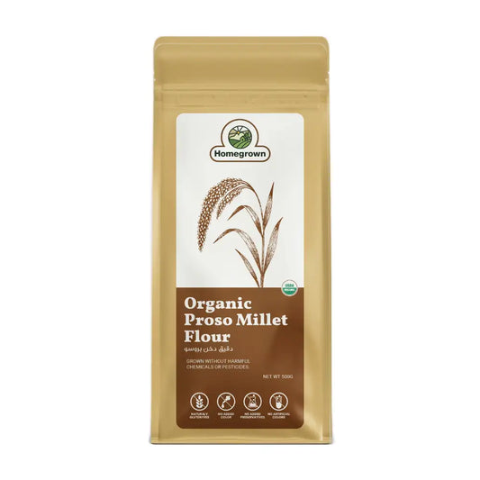 Homegrown Organic Proso Millet Flour 500g